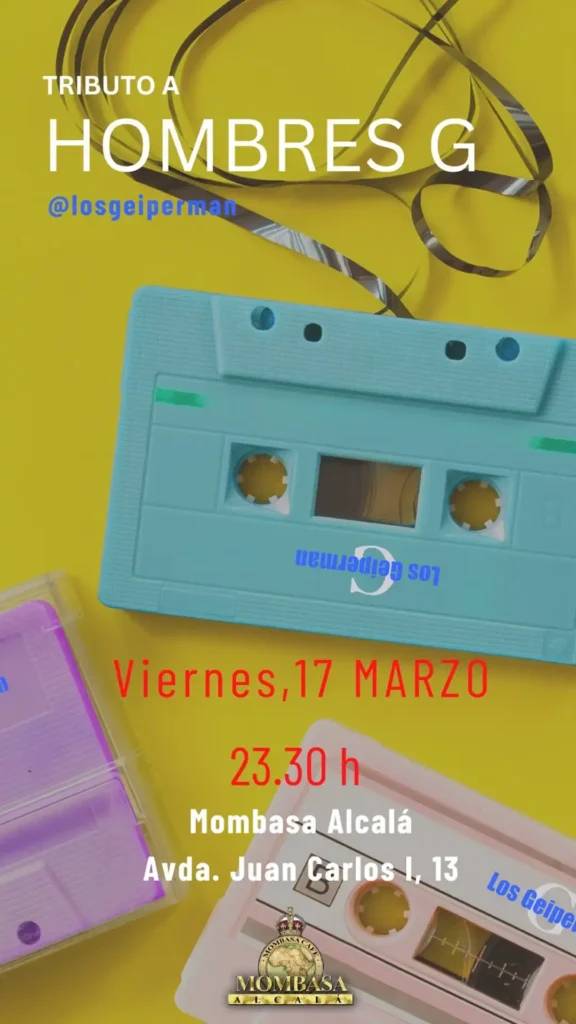 Concierto tributo Hombres G en Lugones: Chicos G revive los 80 y 90